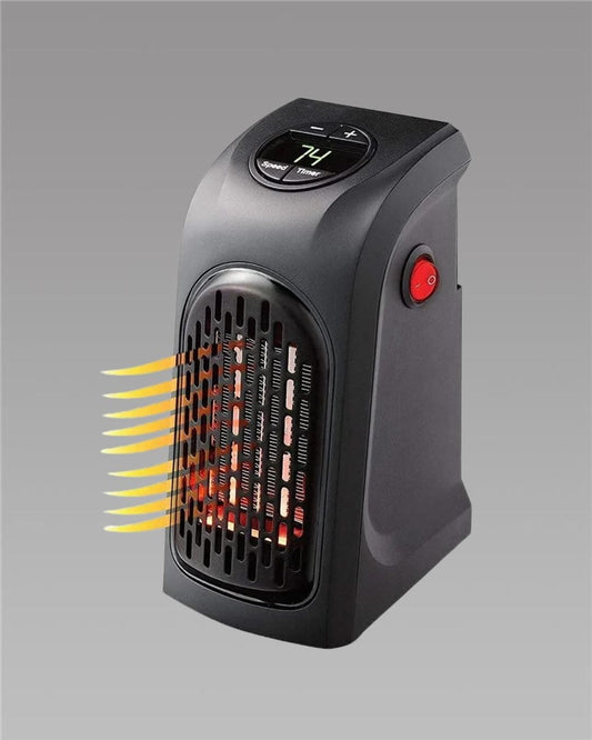 Portable Mini Wall Heater Warmer for Winter with LED Screen, 400 Watts